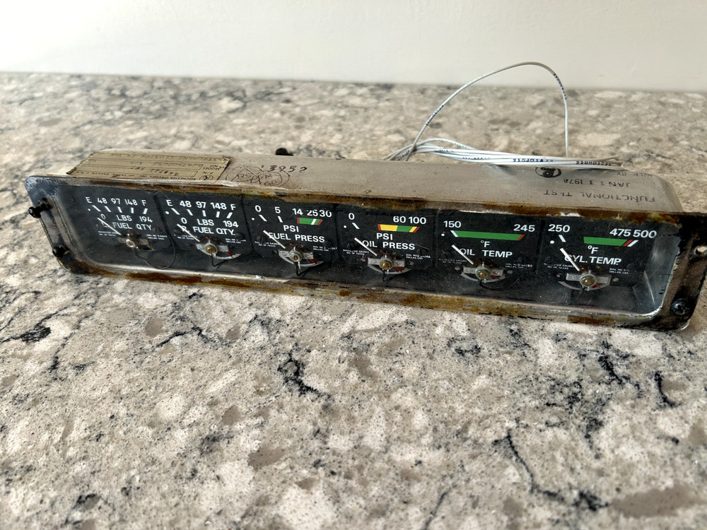 Rochester Engine Gauges Mooney