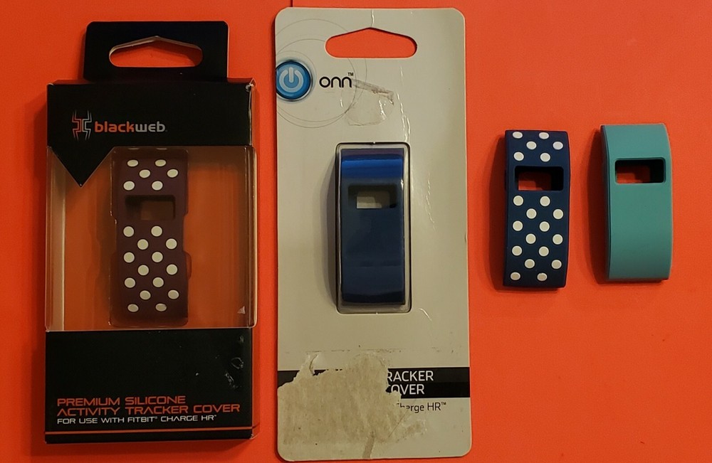 Fitbit Charger HR Activity Tracker Cover Lot of 4 FREE SAME DAY SHIPPING
