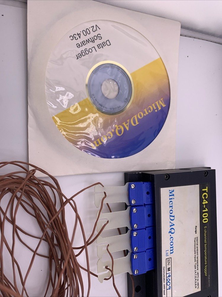 microdaq tc4-100 temperature logger thermocouple ifc-1000