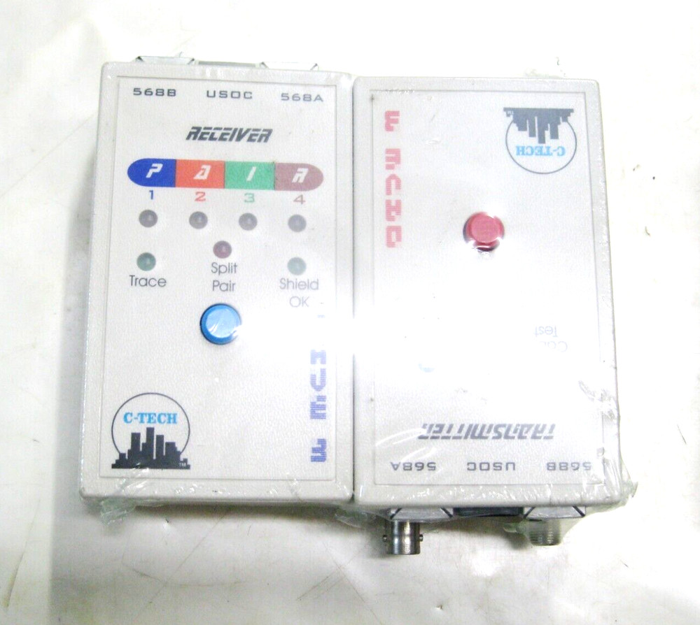 New CTECH Electronic Transmitter + Receiver 568A 568B