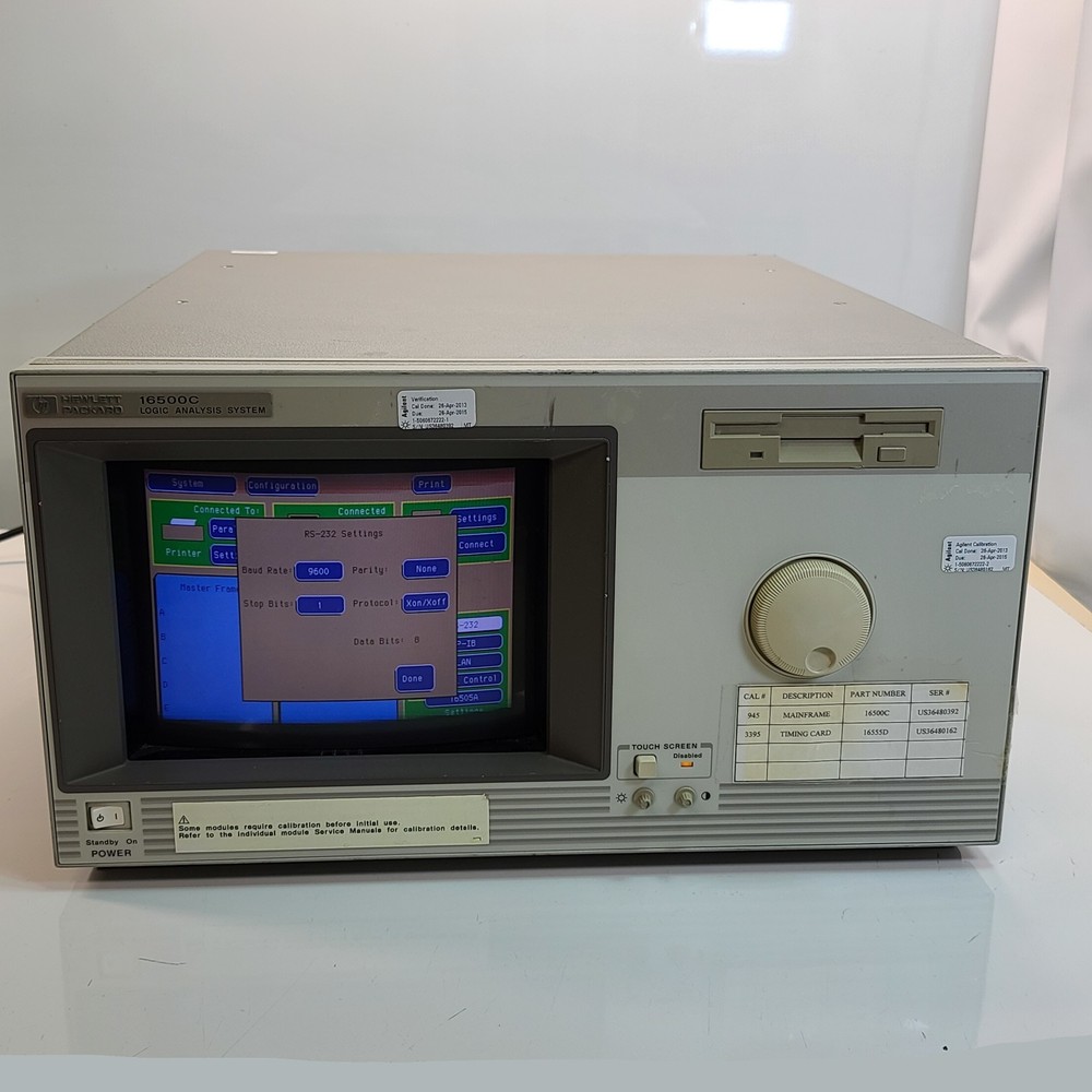 HP 16500C Logic Analysis System Mainframe