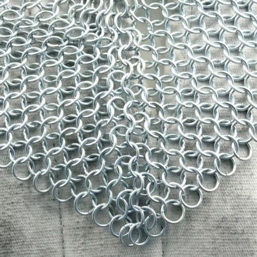 Rust-Resistant Chainmail Hood, 18.75"