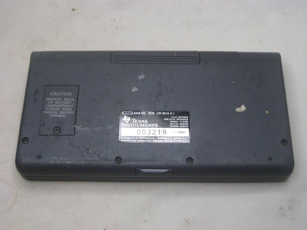 vintage Texas Instruments Organizer PC Interface PDA electronic calculator +