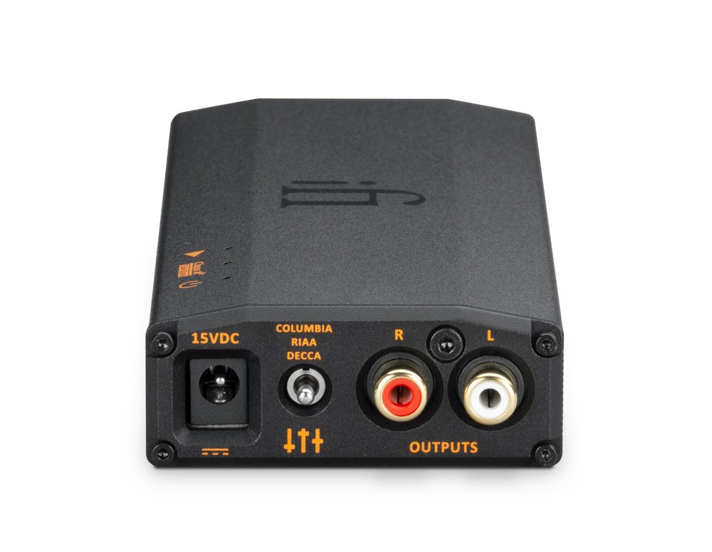 iFi - Micro iPhono 3 MM/MC Phono Preamplifier Black Label Edition
