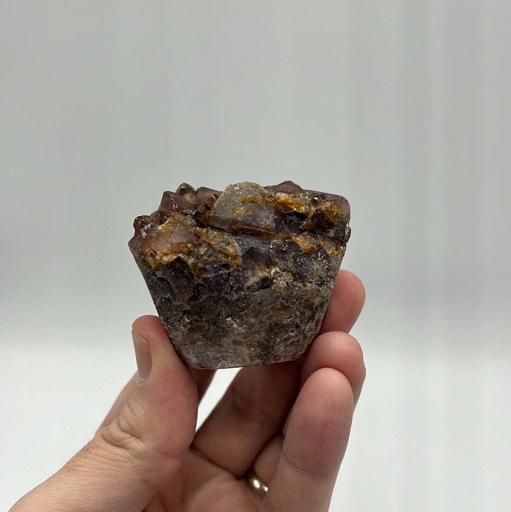 Hematite Phantom Amethyst BB