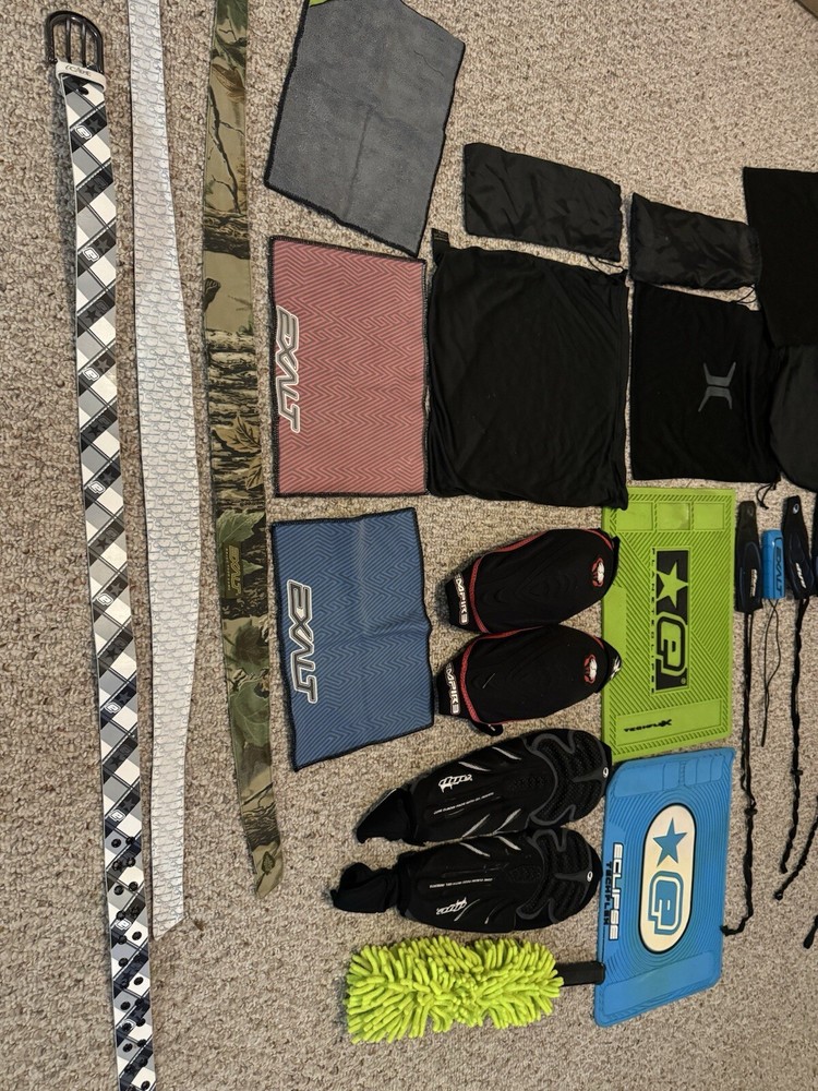 Tons Of Paintball Leftovers