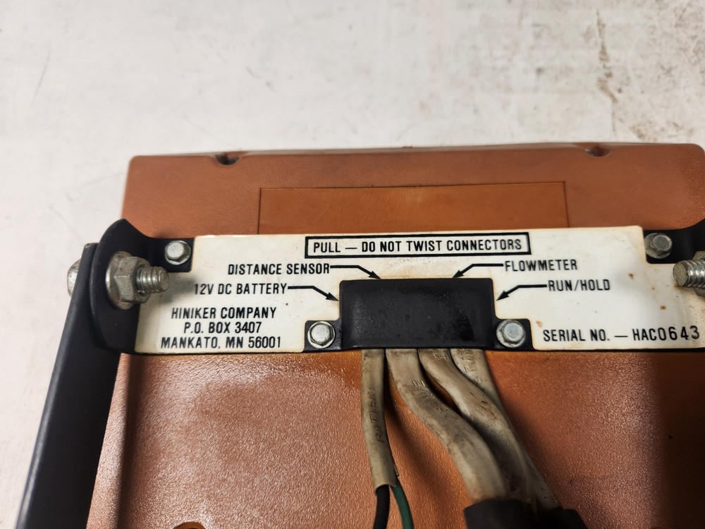 Hiniker Acre Commander.Sprayer Farm Controller