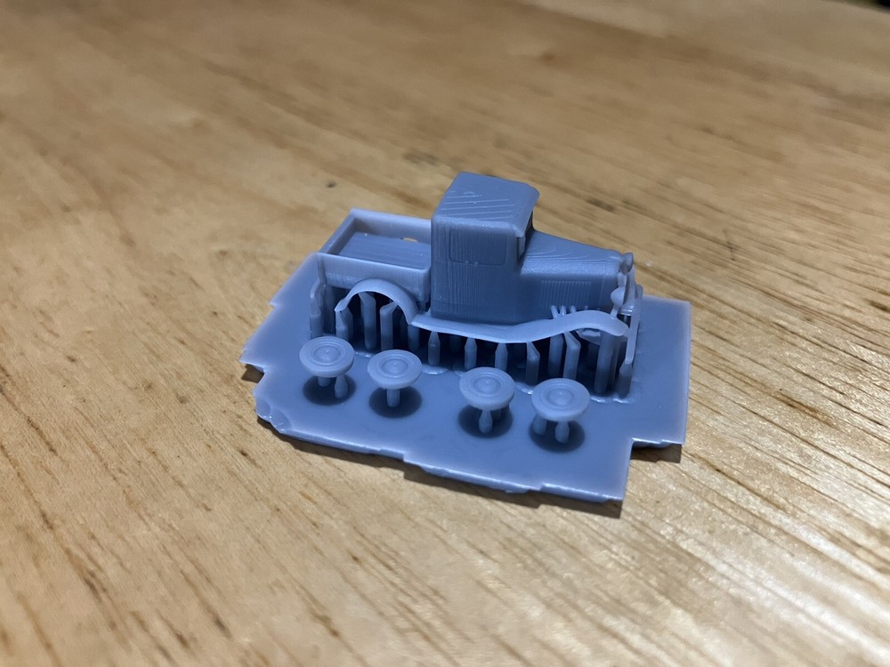 N Scale Resin 32 Ford Pickup Kit