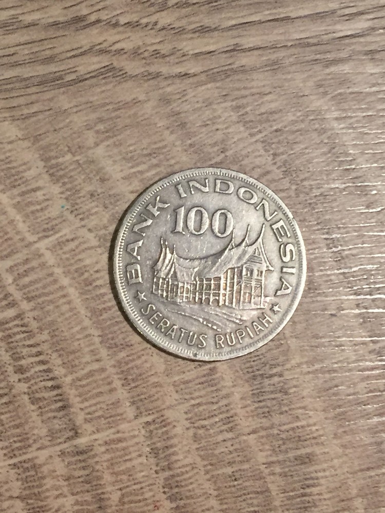 1978 Indonesia 100 Rupiah Coin
