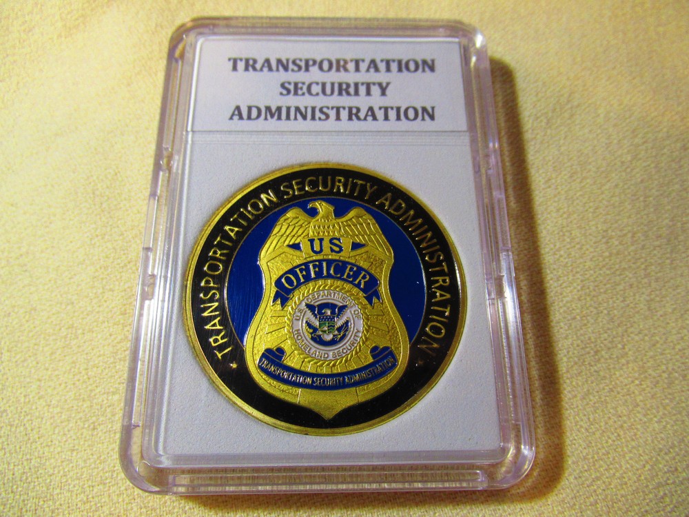 TRANSPORTATION SECURITY ADMINISTRATION (TSA) Challenge Coin