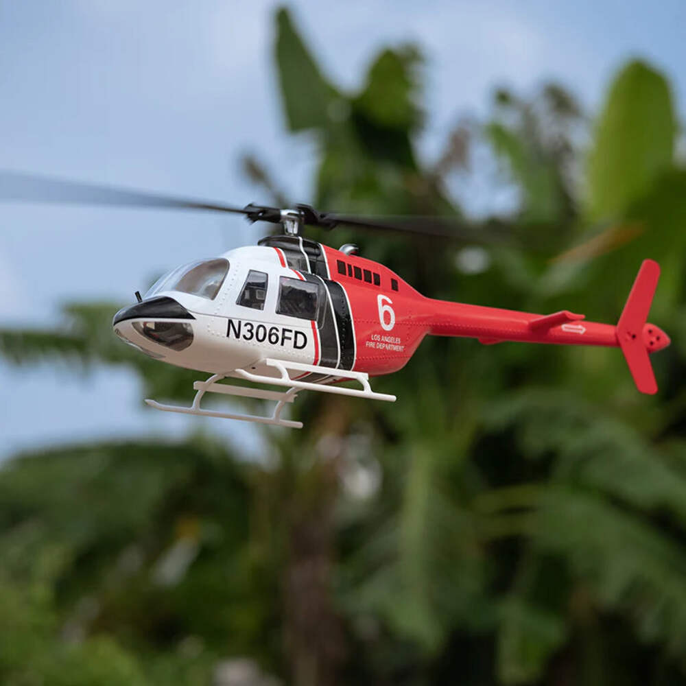 FlyWing BELL-206 V4 Scale Helicopter - RTF