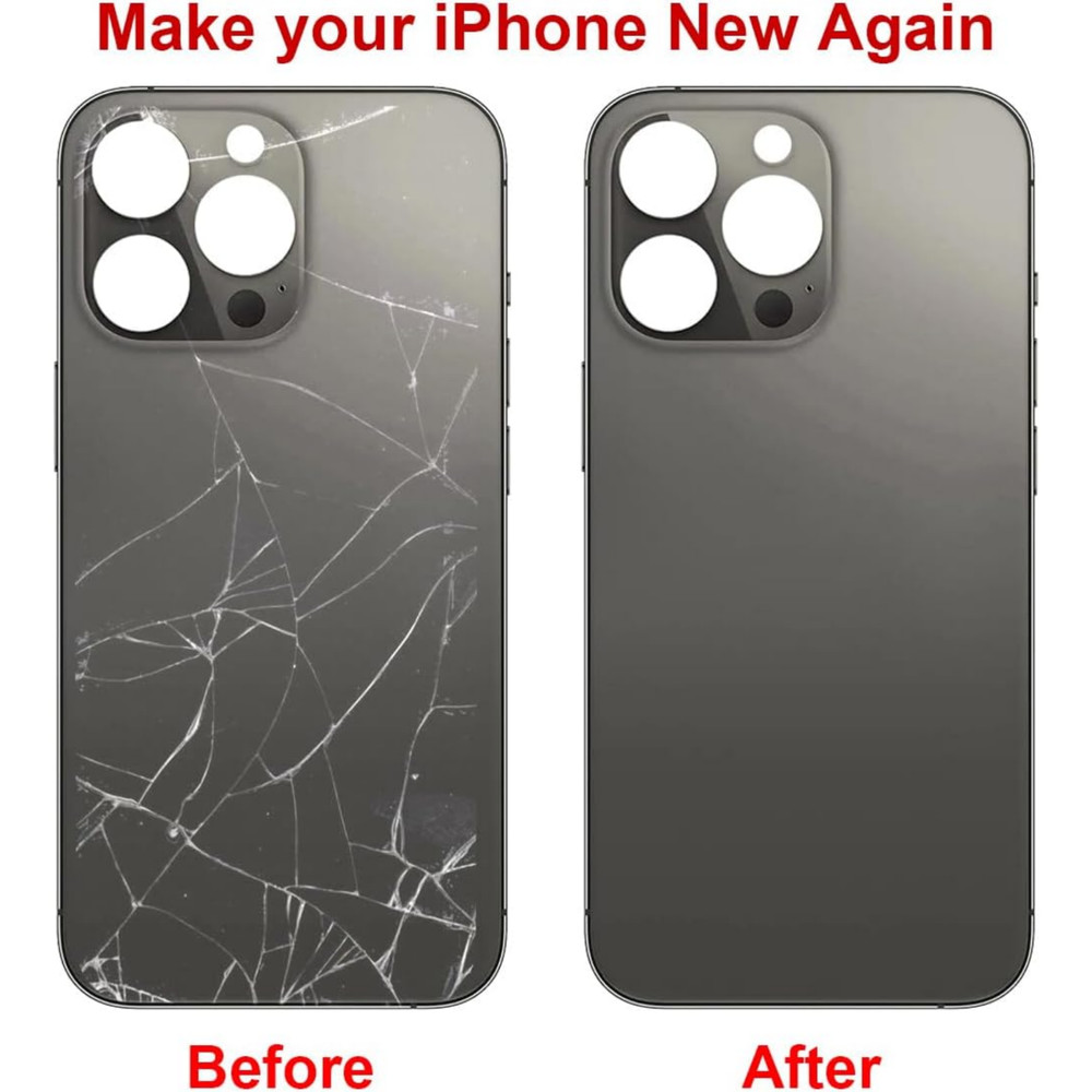 OEM Back Glass Replacement for iPhone 13 Pro Max 6.7 Graphite w/ Tools