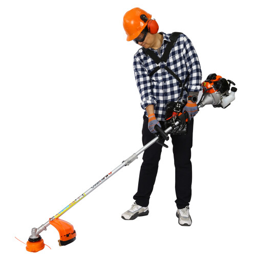 4 in 1 56cc 2-Cycle Multi Function Tool Gas Pole Saw Cutter String Grass Trimmer