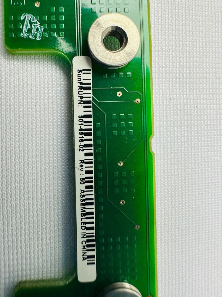 Sun Microsystems 501-6916-02 LED Indicator Switch Board