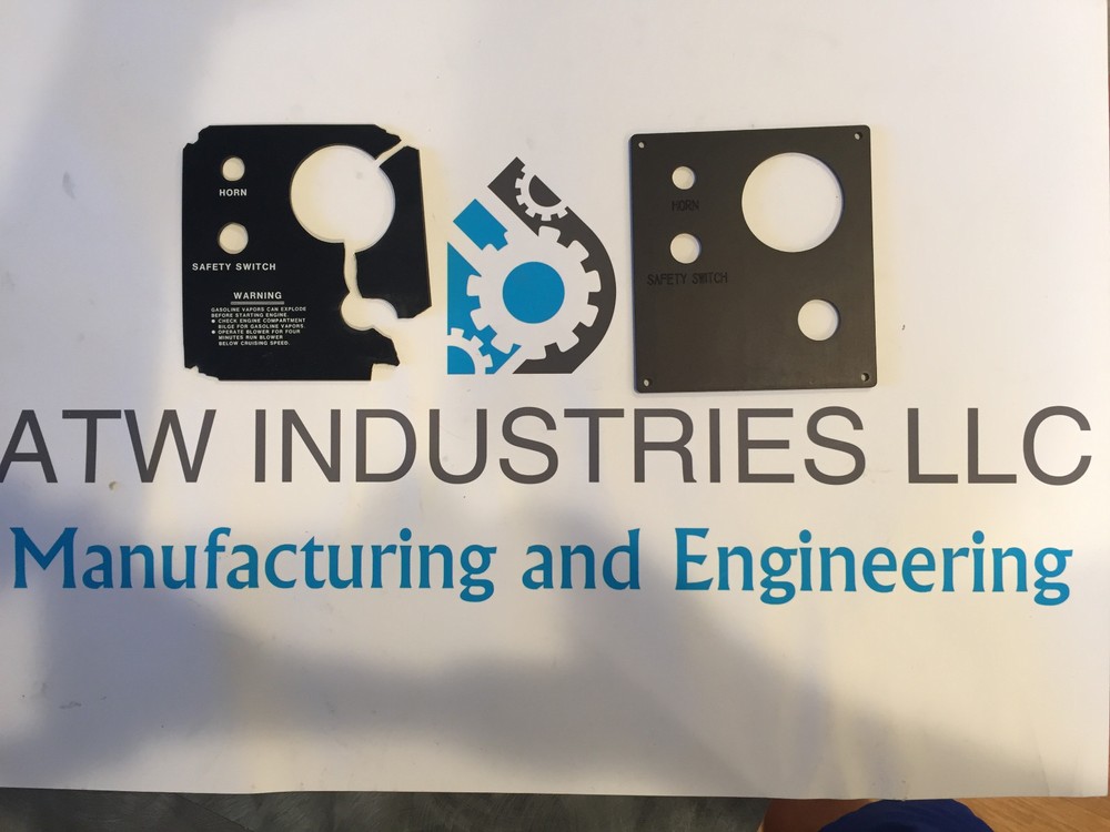 Mastercraft Prostar Tristar Dash Panel, Ignition Dash Plate, Key Switch Panel,