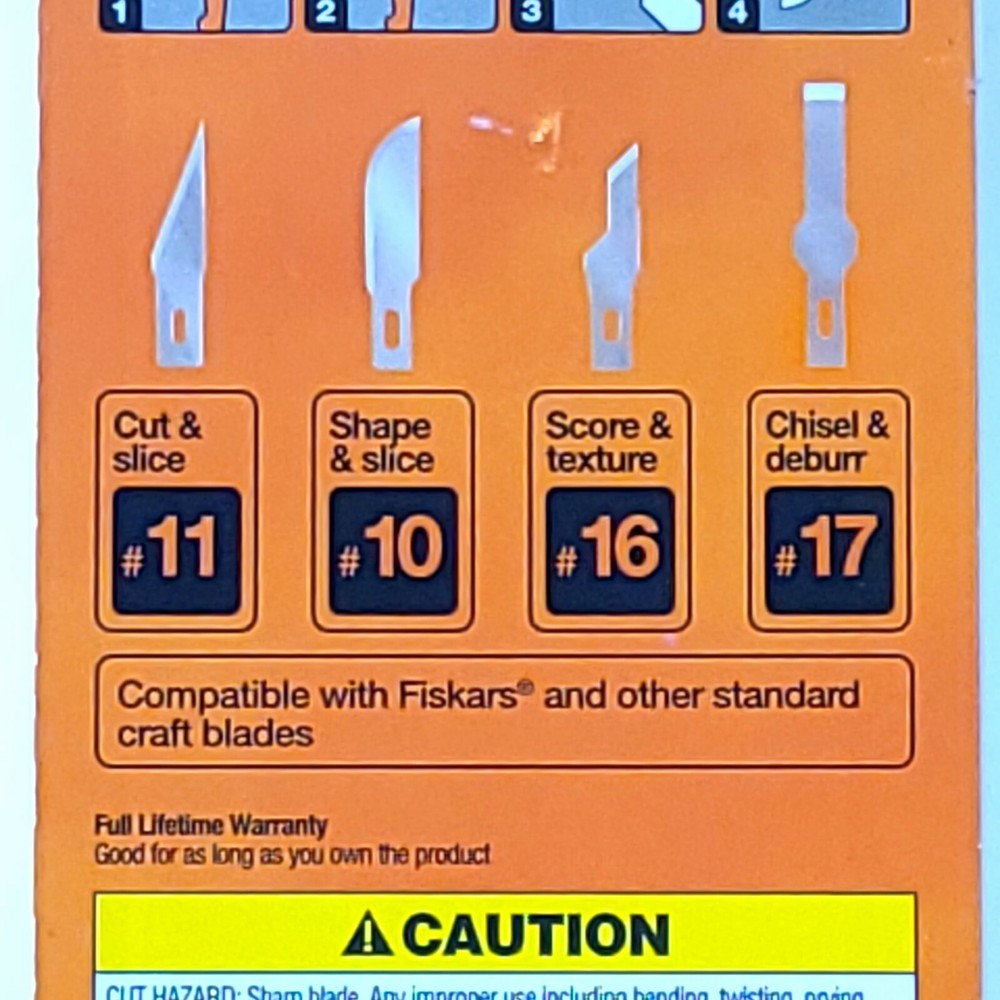 FISKARS Craft Knife - Change Blades Quickly and Easily