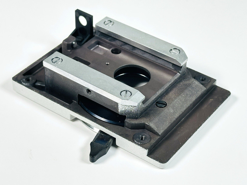 Leitz Dialux 20 Microscope Head Mount Mounting Interface Doevetail Adapter