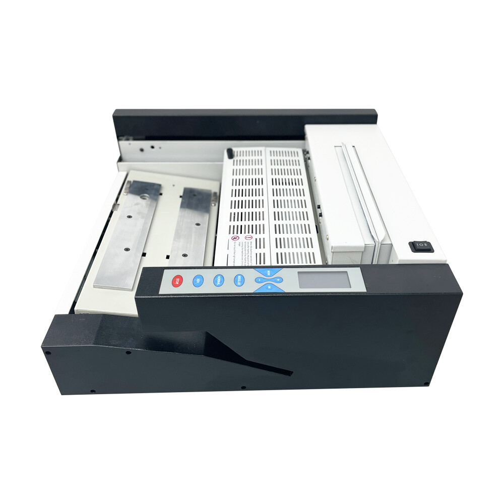 Automatic Paper Binding Machine 13.4" Book Sheet Glue Coating & Binding Machine