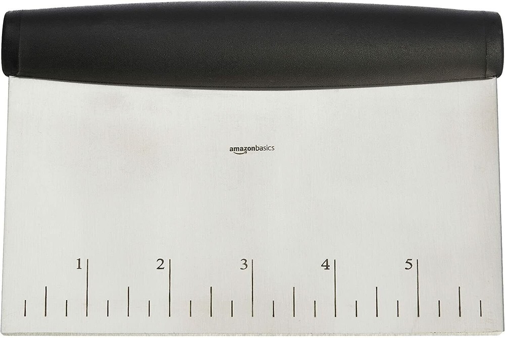 AmazonBasics Stainless Steel Bowl Scraper/Chopper