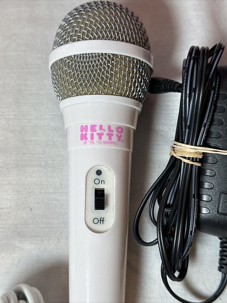 Hello Kitty 68109 CD Karaoke System with 5 Inch Screen Tested Working Complete