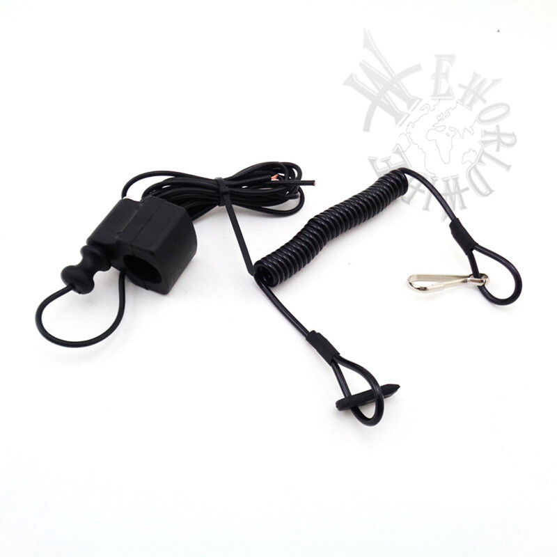Racing Tether Pull Kill Switch For Can Am Kawaski Brute Polaris Predator ATV
