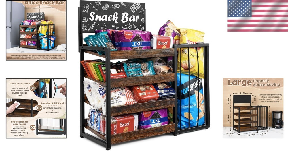 Creative Blackboard Snack Stand