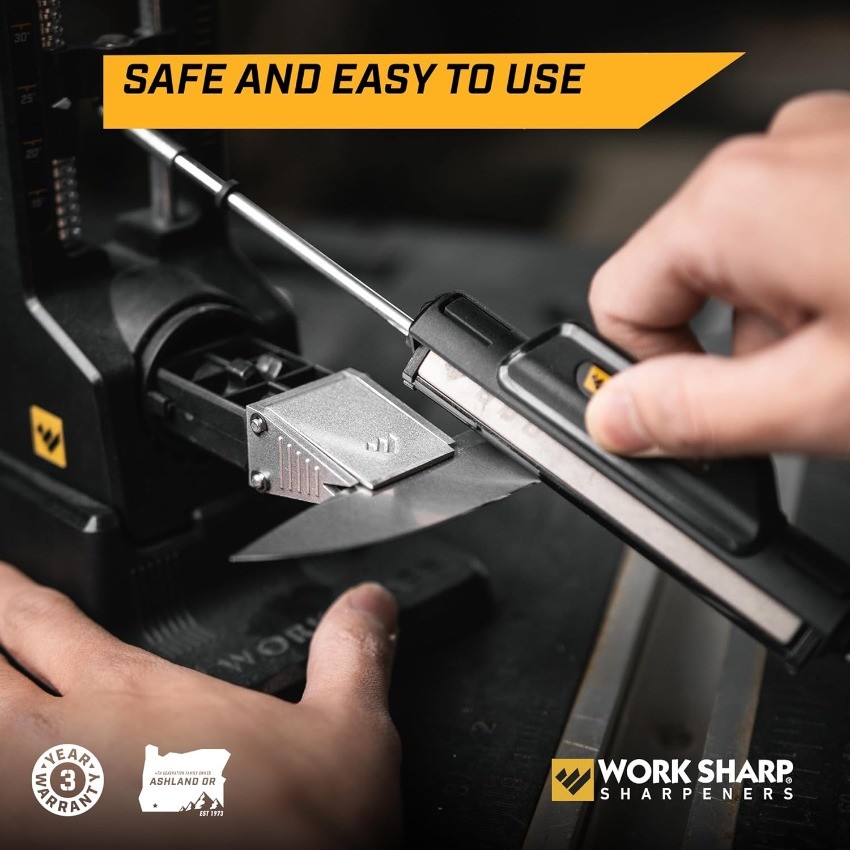 Work Sharp Precision Adjust Elite Knife Sharpener - - For Hunting