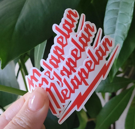 Melapelan Die Cut Vinyl Sticker
