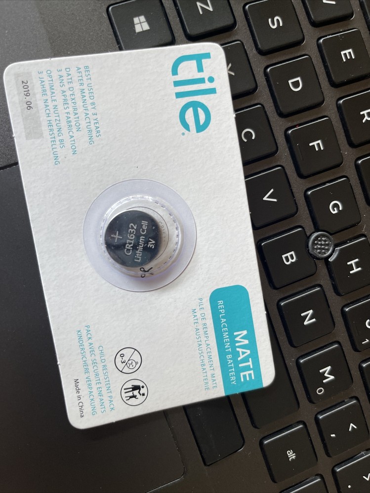 1 Tile Mate Replacement Battery (CR1632) 3V