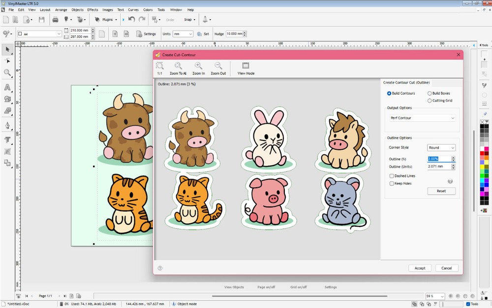Vinyl Sign Software for Cutter Plotter Arch Vectorize & Logo VinylMaster LTR