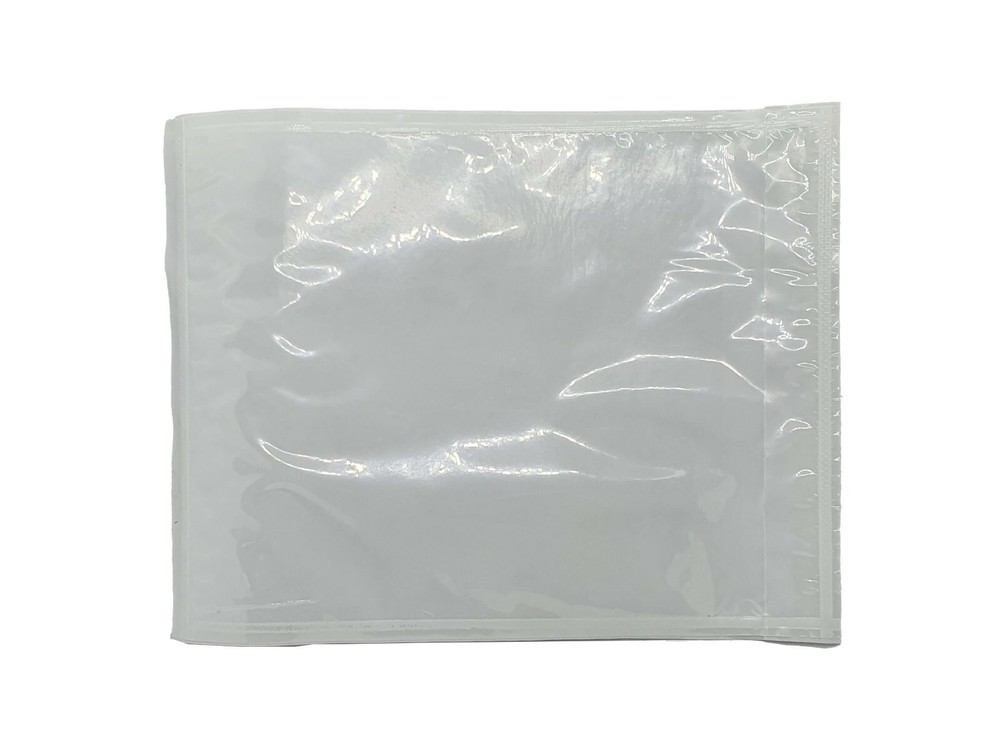 100 x Document Enclosed Pouch 115 x 150MM White Blank Plain Invoice Envelope