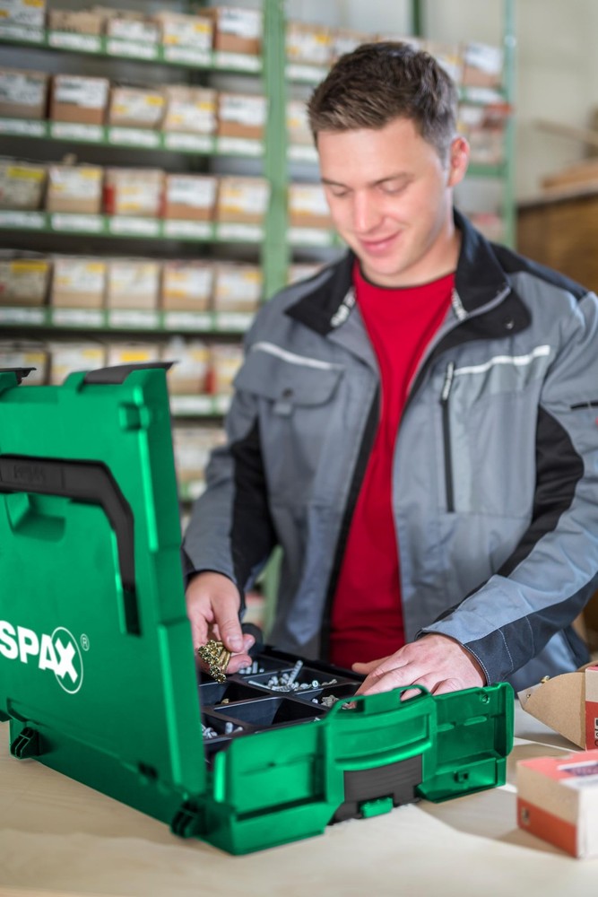 L-BOXX Tool Organizer Case with Removable 8-Compartment Insert, Stackable Sto...