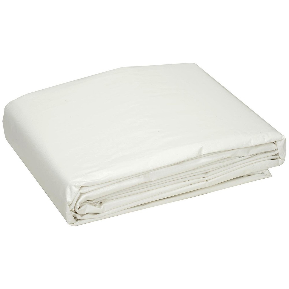 Medium Duty Tarp 7'W x 20'L 6 oz. White