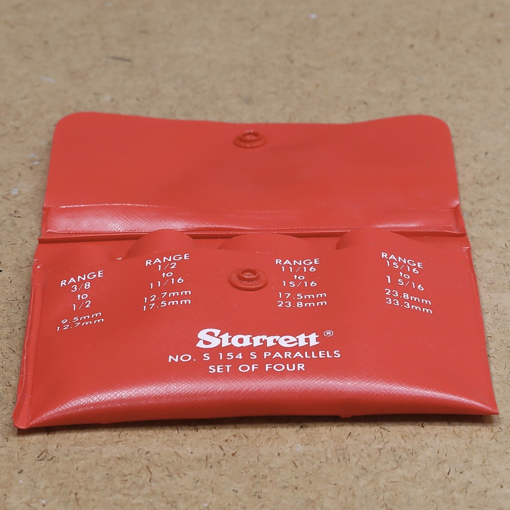 Starrett Adjustable Parallel Case