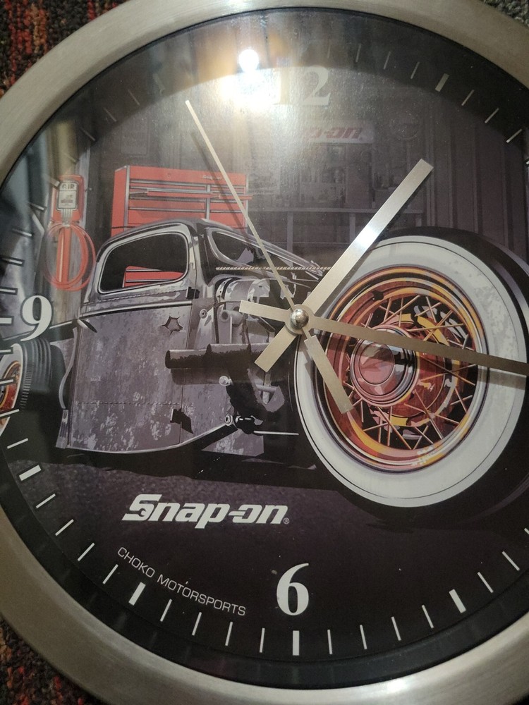 snap-on tools clock