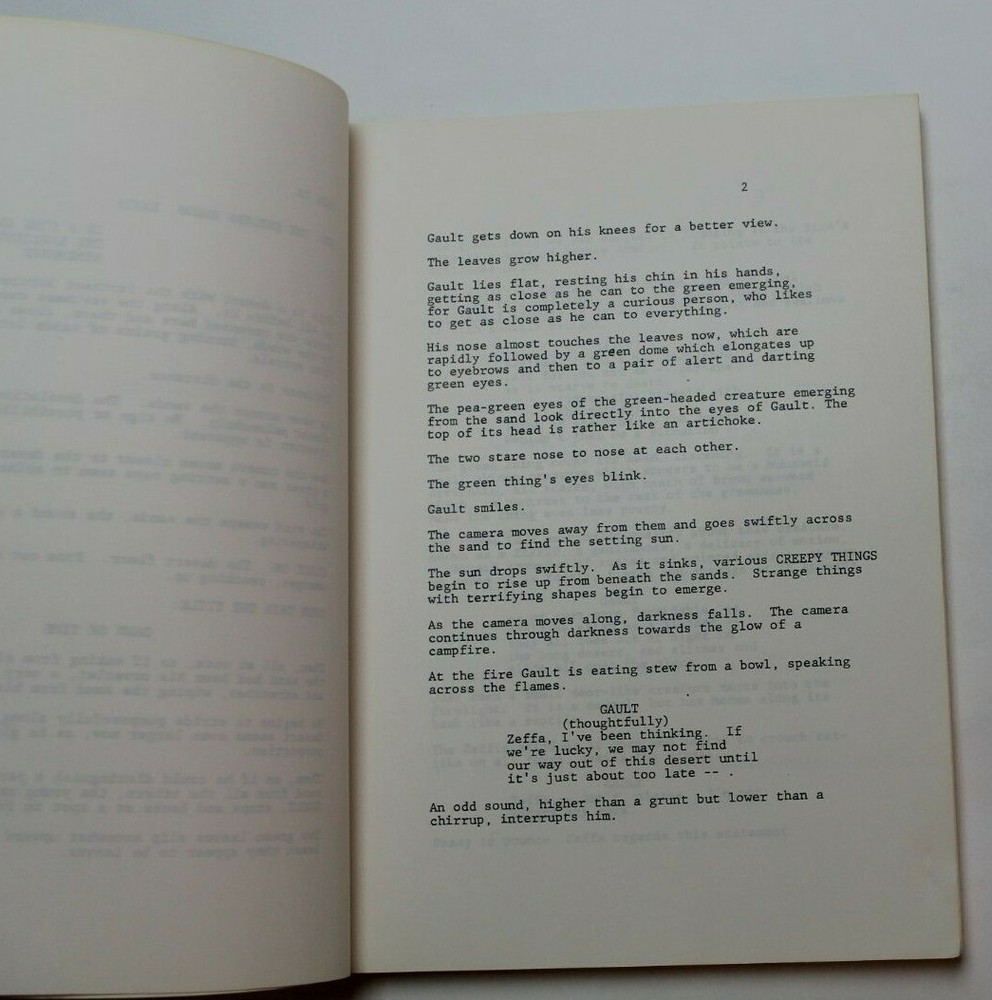 DUNGEONS & DEVILS / William Richert 1980's Unproduced Screenplay, Introvision