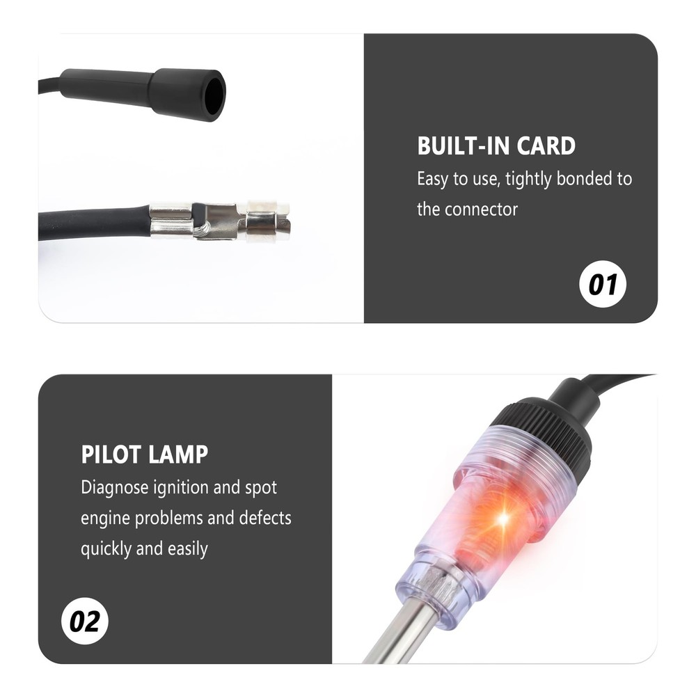 Spark Plug Tester with Indicator Lights,Spark Small Engine for 2PCS