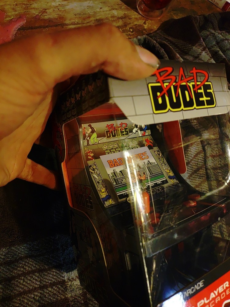 Bad Dudes Micro Arcade Sealed Good Condition