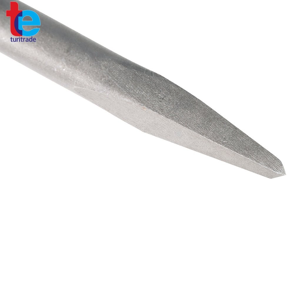 4 Pcs SDS Plus Chisel Bits High Quality Flat Chisel Grooving Chisel Point Chisel