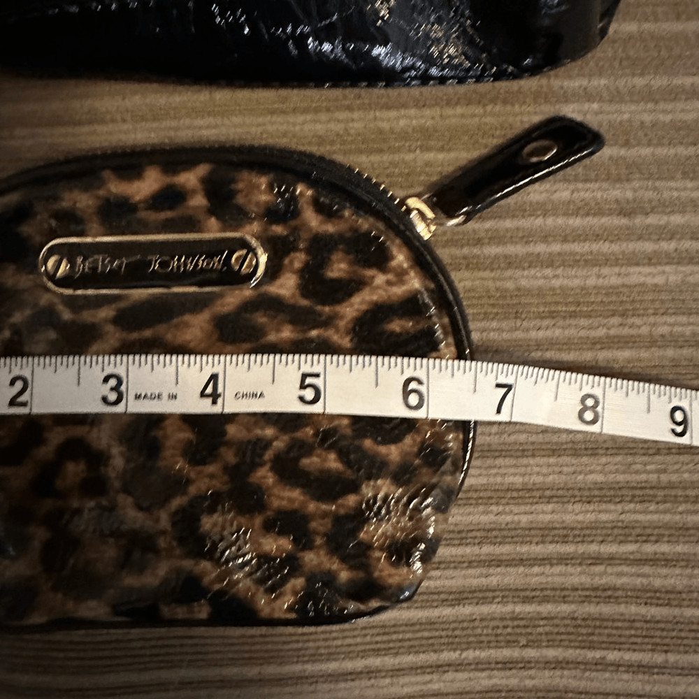 Betsey Johnson makeup bag set