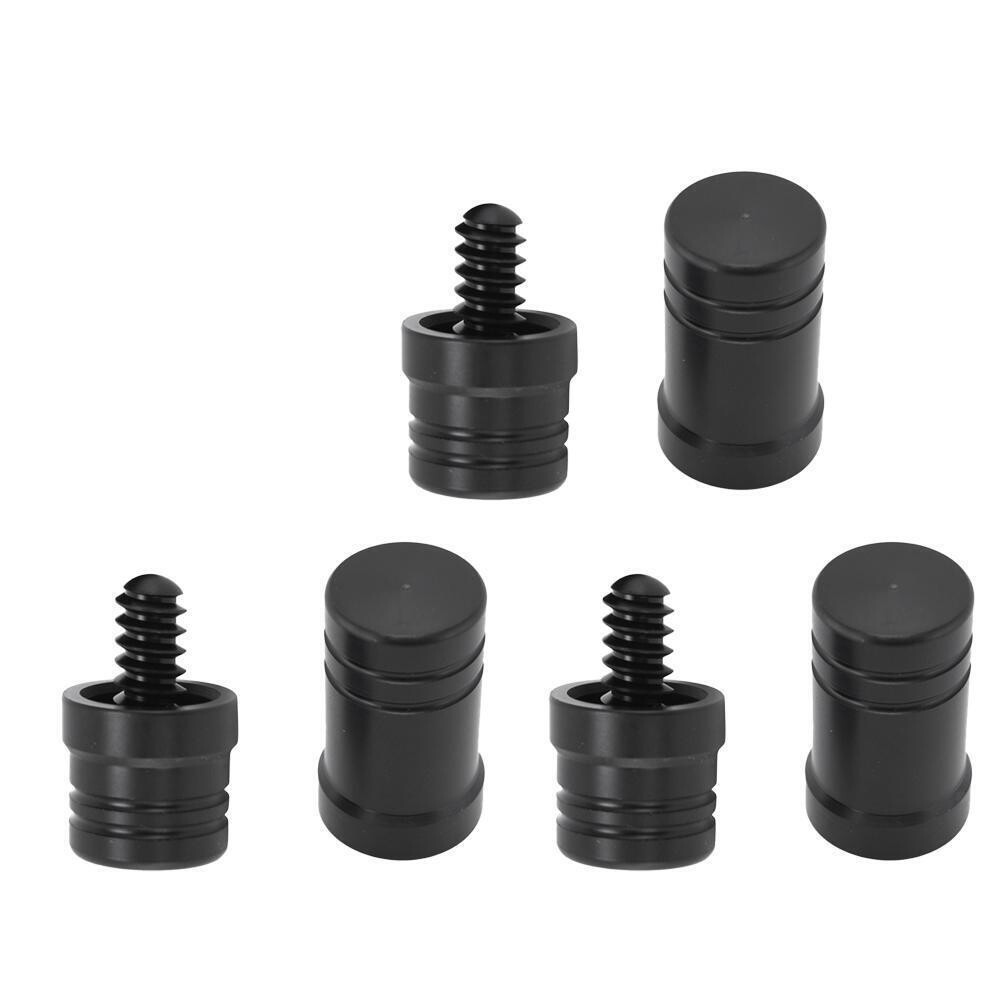 18pcs 5/16 X 18 Joint Protectors/Joint Billiard Pool Cue Protector Black