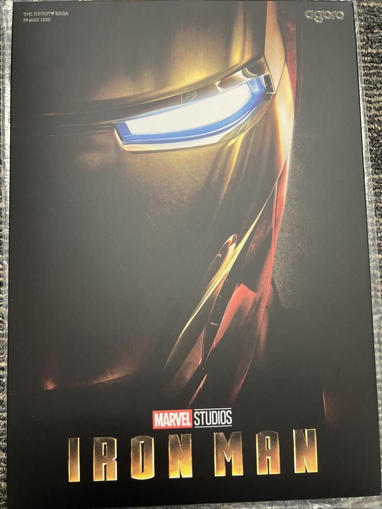 Agoro 1.5 Oz Silver Iron Man Poster!