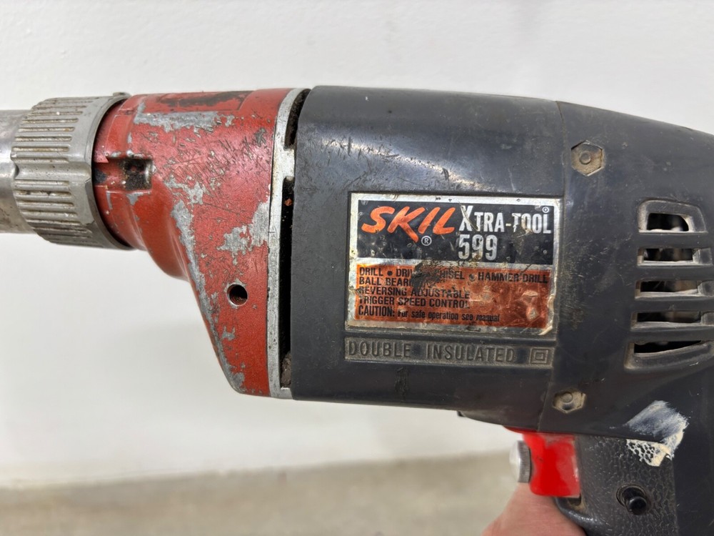 Skil 599 Xtra-Tool Drill Drive Chisel Hammer Drill,Corded Heavy Duty