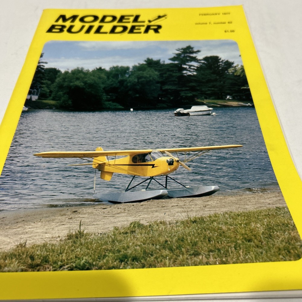 Vintage Model Builder Magazine February 1977