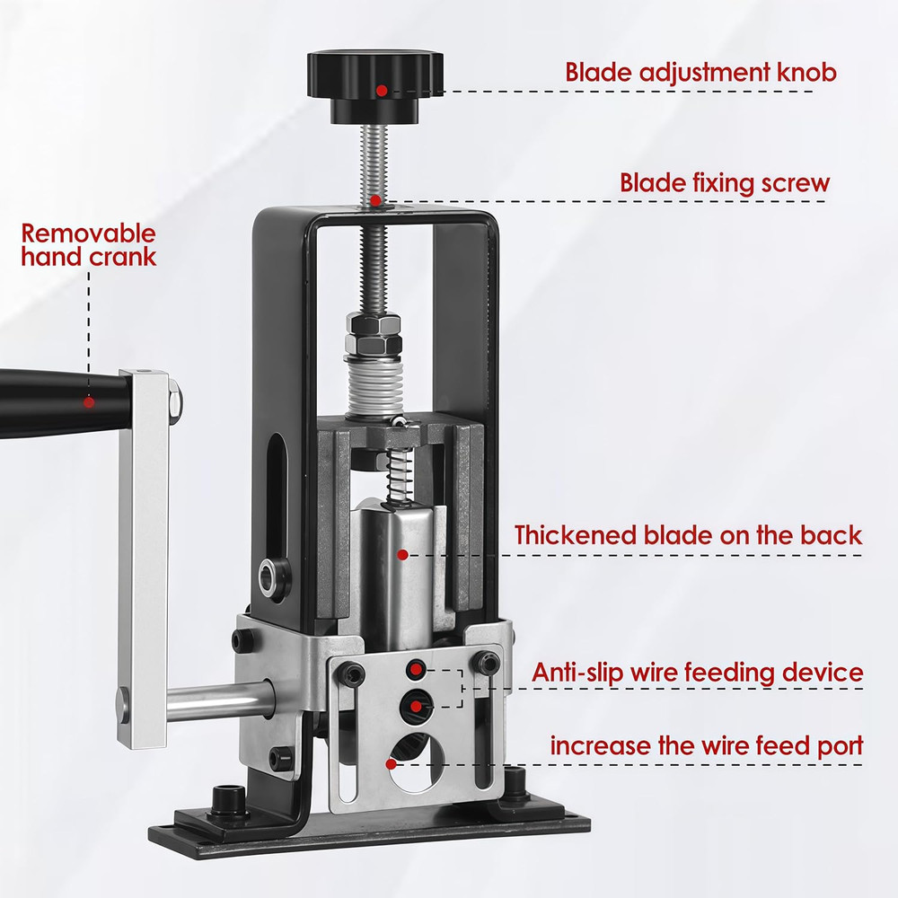 Manual Wire Stripper Tool Wire Stripping Machine - Labor-Saving -Duty Stripper f