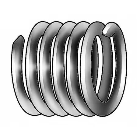 Stanley Engineered Fastening A1084-8Cn080 Tanged Helical Insert, Free-Running,