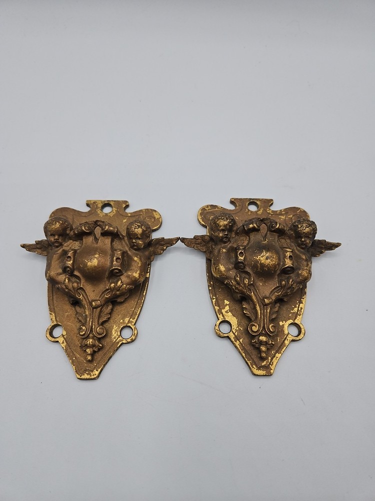 Antique Bronze Cherub Hardware