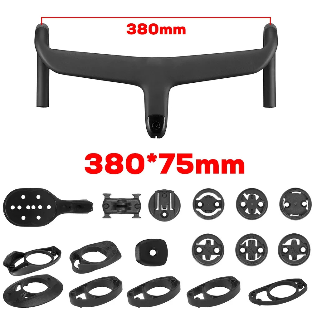 Full Internal Cable Routing Road Bicycle Carbon Integrated Cockpit Di2 Handlebar