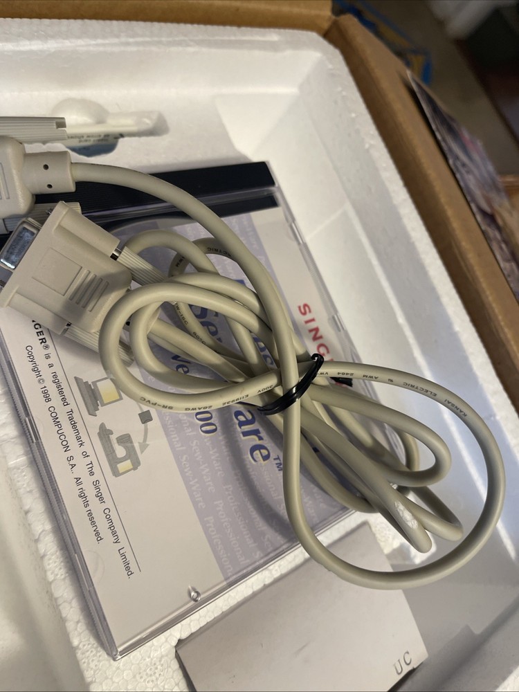 Singer Japan Professional Sew-Ware PSW Interface Card Reader White