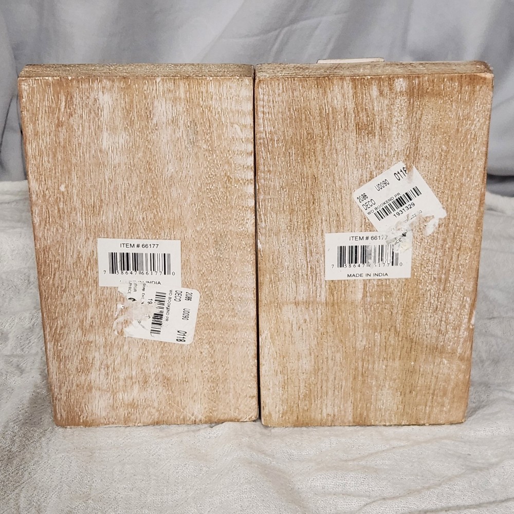 Book Ends White Washed Anchors